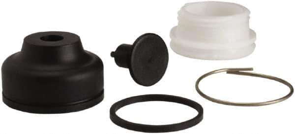 Schneider Electric - Pushbutton Switch Only - Black Pushbutton - USA Tool & Supply