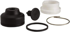 Schneider Electric - Pushbutton Switch Only - Black Pushbutton - USA Tool & Supply