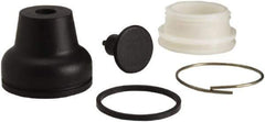 Schneider Electric - Pushbutton Switch Only - Black Pushbutton - USA Tool & Supply