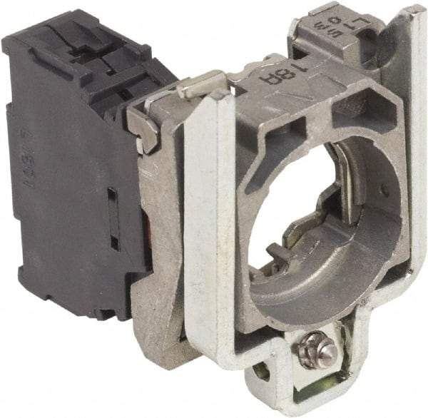 Schneider Electric - NC, Electrical Switch Contact Block - 0.87 Inch Hole, 22mm Hole - USA Tool & Supply