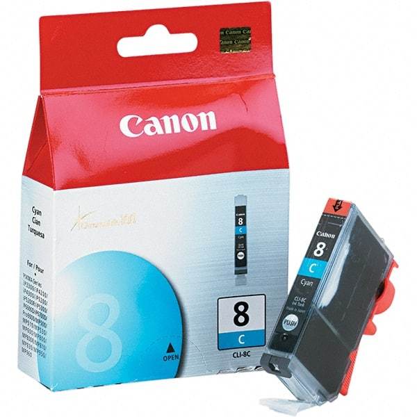 Canon - Cyan Ink Cartridge - Use with Canon PIXMA iP1700, JX200, JX210P, MP150, MP160, MP170, MP180, MP450, MP460, MX300, MX310 - USA Tool & Supply