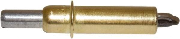 Zephyr Tool Group - #10 3/16" Pin Diam, Brass Cleco Fastener - Standard Length, 0 to 1/4" Grip - USA Tool & Supply