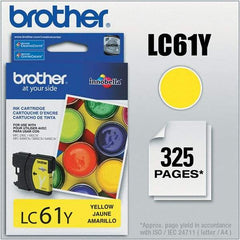 Brother - Yellow Ink Cartridge - Use with Brother DCP-J140W, 165C, 375CW, 385C, 395CN, 585CW, MFC-250C, 255CW, 290C, 295CN, 490CW, 495CW, J615W, 775CW, 790CW, 795CW, 990CW - USA Tool & Supply