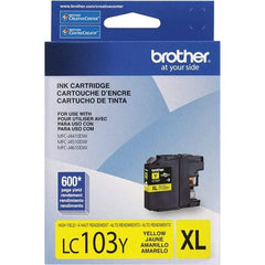 Brother - Yellow Ink Cartridge - Use with Brother DCP-J152W, MFC-J245, J285DW, J4310DW, J4410DW, J450DW, J4510DW, J4610DW, J470DW, J4710DW, J475DW, J650DW, J6520DW, J6720DW, J6920DW, J870DW, J875DW - USA Tool & Supply