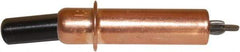 Zephyr Tool Group - #30 1/8" Pin Diam, Copper Cleco Fastener - Standard Length, 0 to 1/4" Grip - USA Tool & Supply