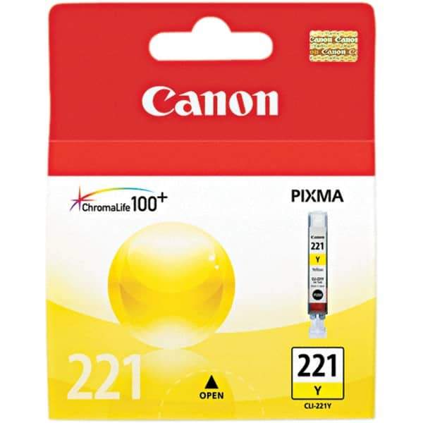 Canon - Yellow Ink Cartridge - Use with Canon PIXMA iP3600, iP4600, iP4700, MP560, MP620, MP640, MP980, MP990, MX860, MX870 - USA Tool & Supply