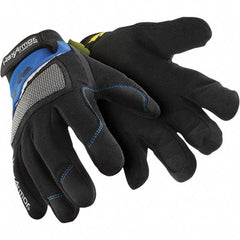HexArmor - Size 2XS (5) Cut Resistant Work Gloves - For Mechanic's & Lifting, Palm Coated, Hook & Loop Cuff, Full Fingered, Black, Paired - USA Tool & Supply