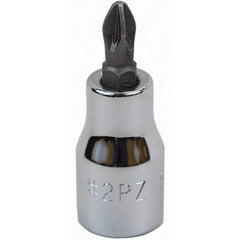 SK - Screwdriver & Drag Link Sockets - 3/8"DR #2 NOS POZIDRIVE BIT SOCKET - USA Tool & Supply