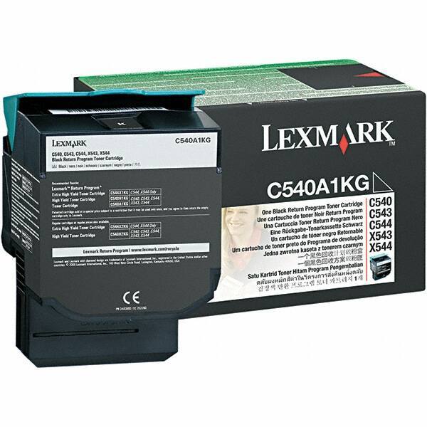 Lexmark - Black Toner Cartridge - Use with Lexmark C540n, C543dn, C544dn, C544dtn, C544dw, C544n, C546dtn, X543dn, X544dn, X544dtn, X544dw, X544n, X546dtn - USA Tool & Supply