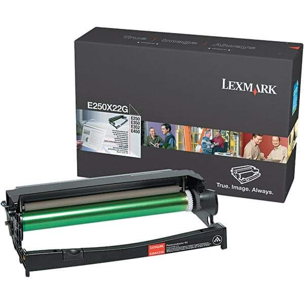 Lexmark - Black Photoconductor Kit - Use with Lexmark E250, E350, E352, E450 - USA Tool & Supply