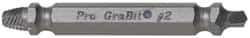 Alden - Bolt & Screw Extractor - 1/4, M6 Extractor for #8 to #10 Screw, 2" OAL - USA Tool & Supply