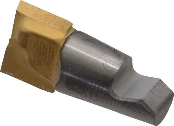 Seco - MM12 M04 Grade T60M Carbide End Milling Tip Insert - TiAlN/TiN Finish, 2 Flutes, 1/2" Cutting Diam, 0.368" Depth of Cut, 0.443" Extension - USA Tool & Supply