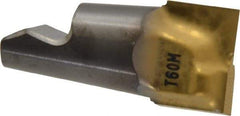 Seco - MM16 M06 Grade T60M Carbide End Milling Tip Insert - TiAlN/TiN Finish, 2 Flutes, 0.63" Cutting Diam, 0.433" Depth of Cut, 0.535" Extension - USA Tool & Supply
