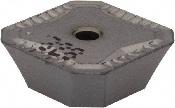 Iscar - SEKR43 76 Grade IC328 Carbide Milling Insert - TiCN Finish, 0.1874" Thick, 1/2" Inscribed Circle - USA Tool & Supply