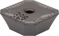 Iscar - SEKR43 76 Grade IC328 Carbide Milling Insert - TiCN Finish, 0.1874" Thick, 1/2" Inscribed Circle - USA Tool & Supply