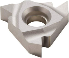 Seco - 16NR Internal Right Hand 48-8 Partial Profile 60° Laydown Threading Insert - Grade H15, Uncoated Coated Carbide, 9.53mm Inscribed Circle - USA Tool & Supply
