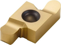 Seco - 141514NR R Grade CP500, 1.5mm Cutting Width Carbide Grooving Insert - Right Hand, 1.5mm Corner Radius, TiAlN/TiN Finish - USA Tool & Supply
