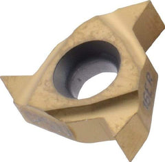 Seco - 16ER External Right Hand 48-8 Partial Profile 55° Laydown Threading Insert - Grade CP500, TiAlN/TiN Coated Carbide, 9.53mm Inscribed Circle - USA Tool & Supply