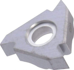 Seco - 16ER External Right Hand 48-8 Partial Profile 60° Laydown Threading Insert - Grade H15, Uncoated Coated Carbide, 9.53mm Inscribed Circle - USA Tool & Supply