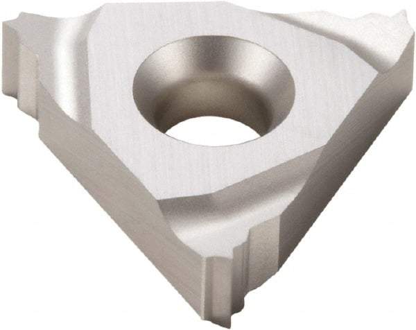Seco - 16NR Internal Right Hand ISO Laydown Threading Insert - Grade H15, Uncoated Coated Carbide, 9.53mm Inscribed Circle - USA Tool & Supply