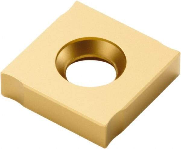 Seco - 335.191207 MD09 Grade F40M Carbide Milling Insert - TiAlN/TiN Finish, 0.276" Thick, 1/2" Inscribed Circle - USA Tool & Supply