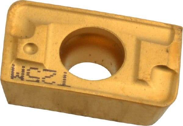 Seco - APFT160416 M13 Grade T25M Carbide Milling Insert - TiCN/TiC/TiCN/TiN Finish, 0.187" Thick, 1/16" Corner Radius - USA Tool & Supply