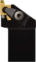 Seco - CE, External, Right Hand, 0.4" Max Depth of Cut, 0.3 to 0.4" Groove Width, Indexable Grooving Tool Holder - 26EAR, 26ER Insert Compatibility, 1-1/2" Shank Height, 1-1/2" Shank Width, 6" OAL - USA Tool & Supply