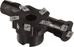Seco - Shank Connection, 0.0433" Cutting Width, 24mm Cutter Diam, Indexable Slotting Cutter - 0.7874" Shank Diam, R335.15 Toolholder, R335.15-13 Insert, Right Hand Cutting Direction - USA Tool & Supply