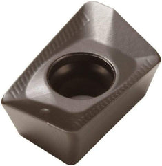 Seco - XOMX120420 ME08 Grade MP2500 Carbide Milling Insert - TiCN/Al2O3 Finish, 0.163" Thick, 0.079" Corner Radius - USA Tool & Supply