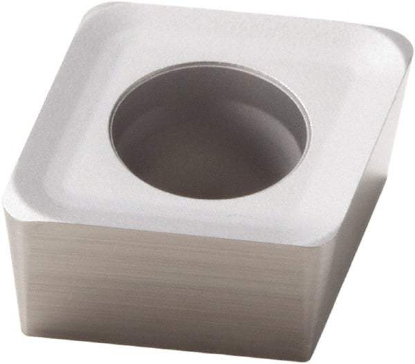 Seco - CCMX08T308 E07 Grade HX Carbide Milling Insert - Uncoated, 0.173" Thick, 0.316" Inscribed Circle, 0.031" Corner Radius - USA Tool & Supply