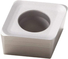 Seco - CCMX060304 E06 Grade HX Carbide Milling Insert - Uncoated, 0.138" Thick, 1/4" Inscribed Circle, 0.016" Corner Radius - USA Tool & Supply