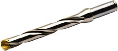 Seco - 17 to 17.99mm Diam, 7xD, 130mm Max Depth, 20mm Shank Diam, 144.5mm Flute, 212.5mm OAL, Replaceable Tip Drill - SD107 Toolholder, Series Crownloc - USA Tool & Supply