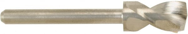 M.A. Ford - #19, 165° Drill Point, 1/8" Shank Diam, Fast Spiral Circuit Board Drill Bit - USA Tool & Supply