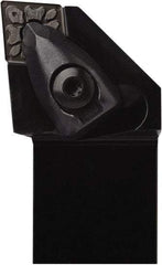 Seco - DCLN, Right Hand Cut, 95° Lead Angle, 25mm Shank Height x 25mm Shank Width, Negative Rake Indexable Turning Toolholder - 150mm OAL, CN..1204.. Insert Compatibility, Series Dual Clamp - USA Tool & Supply