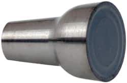 Seco - RCGS3F, 883 Grade Carbide Profiling Insert - Uncoated, 7° Relief Angle, Round, 33/64" Thick, 3/8" Inscribed Circle - USA Tool & Supply