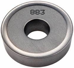 Seco - RCMM84 46 Grade 883 Carbide Turning Insert - Uncoated, Round, 1" Inscr Circle, 1/4" Thick - USA Tool & Supply