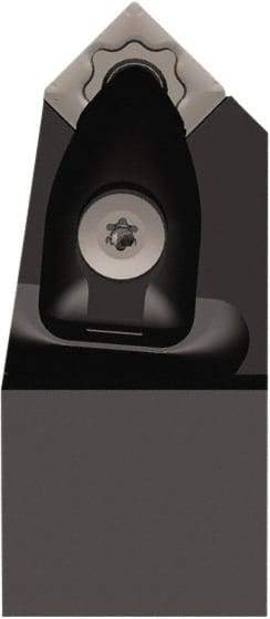 Seco - DSDN, Neutral Cut, 45° Lead Angle, 32mm Shank Height x 32mm Shank Width, Negative Rake Indexable Turning Toolholder - 170mm OAL, SN..1204.. Insert Compatibility, Series Dual Clamp - USA Tool & Supply