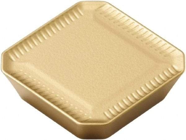 Seco - SEKR1604 ME16 Grade T25M Carbide Milling Insert - TiCN/TiC/TiCN/TiN Finish, 0.189" Thick, 0.661" Inscribed Circle - USA Tool & Supply