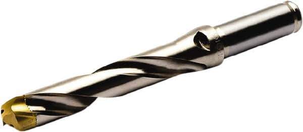 Seco - 20 to 21.99mm Diam, 5xD, 125mm Max Depth, 25mm Shank Diam, 138.5mm Flute, 214.5mm OAL, Replaceable Tip Drill - SD105 Toolholder, Series Crownloc - USA Tool & Supply