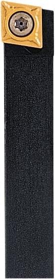 Seco - SCAC, Right Hand Cut, 90° Lead Angle, 10mm Shank Height x 10mm Shank Width, Neutral Rake Indexable Turning Toolholder - 150mm OAL, CC..0602.. Insert Compatibility, Series Screw Lock - USA Tool & Supply