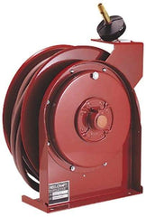 Reelcraft - 17' Spring Retractable Hose Reel - 300 psi, Hose Included - USA Tool & Supply