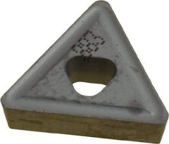 Seco - TPMM2.522 46 Grade 883 Carbide Turning Insert - Uncoated, 60° Triangle, 5/16" Inscr Circle, 1/8" Thick, 1/32" Corner Radius - USA Tool & Supply