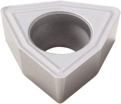 Seco - WCMX05 Grade S60M Carbide Indexable Drill Insert - Uncoated, Trigon, 5/16" Inscribed Circle - USA Tool & Supply