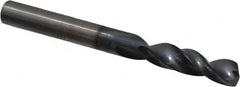SGS - 5/16" 145° Spiral Flute Solid Carbide Screw Machine Drill Bit - USA Tool & Supply
