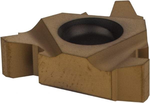 Seco - 22NR Internal Right Hand 5 Acme Laydown Threading Insert - Grade CP500, TiAlN/TiN Coated Carbide - USA Tool & Supply