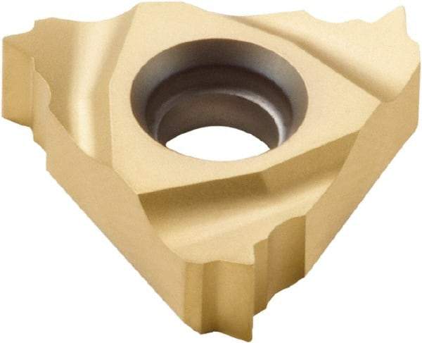 Seco - 16NR Internal Right Hand 16 UN Laydown Threading Insert - Grade CP200, TiAlN/TiN Coated Carbide, 9.53mm Inscribed Circle - USA Tool & Supply