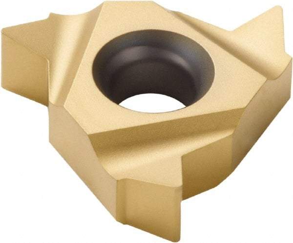 Seco - 27NR Internal Right Hand ISO Laydown Threading Insert - Grade CP300, TiAlN/TiN Coated Carbide, 15.88mm Inscribed Circle - USA Tool & Supply
