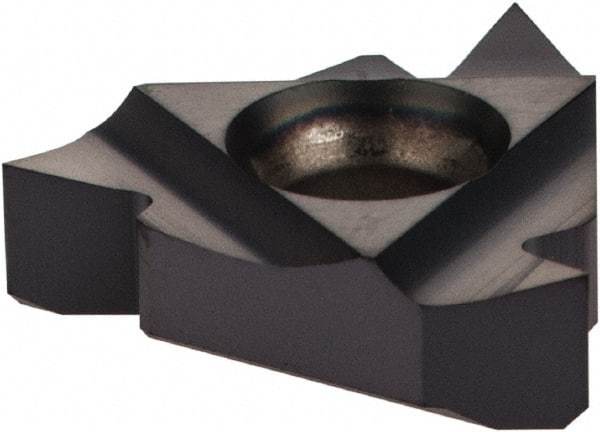 Iscar - 16IR Internal Right Hand 48-8 TPI Partial Profile 60° Laydown Threading Insert - Grade IC908, TiAlN Coated Carbide, 3/8" Inscribed Circle - USA Tool & Supply