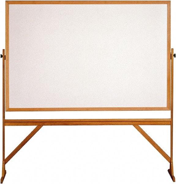 Ghent - 78" High x 77" Wide Reversible Dry Erase Board - Acrylate, 23-1/2" Deep - USA Tool & Supply