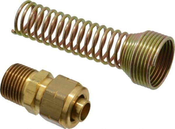 Coilhose Pneumatics - 3 Piece, 3/8 NPT, Reusable Hose Male Fitting - 3/8" Hose ID x 15/32" Hose OD - USA Tool & Supply